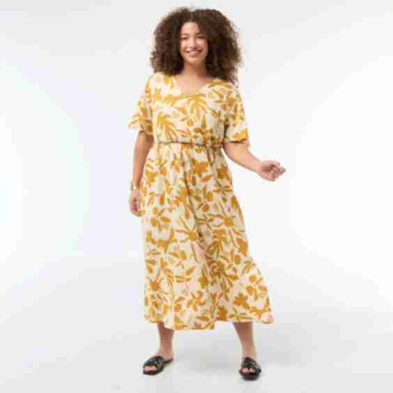 Long Wrap Dress 