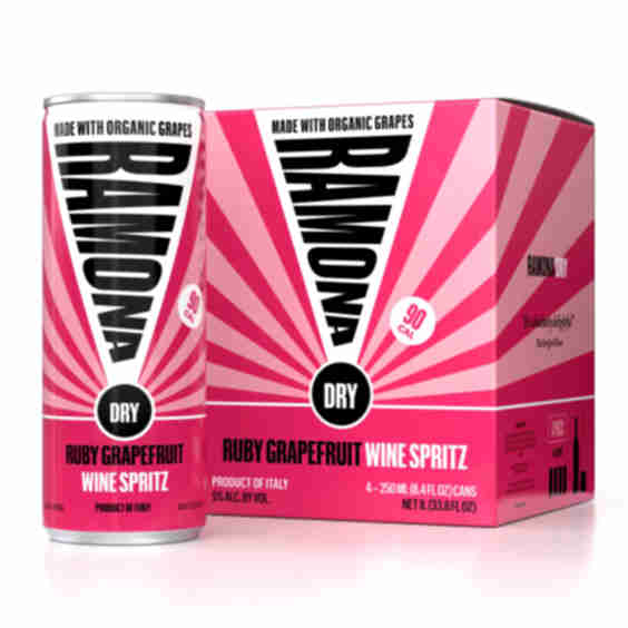 Organic Dry Grapefruit Wine Spritz (4-Pack)