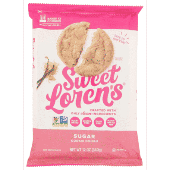 Gluten Free & Vegan Sugar Cookie Dough