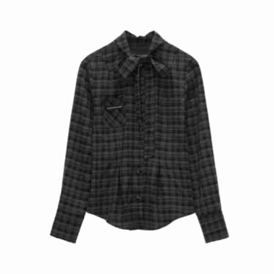 Classic Plaid Button Up Shirt