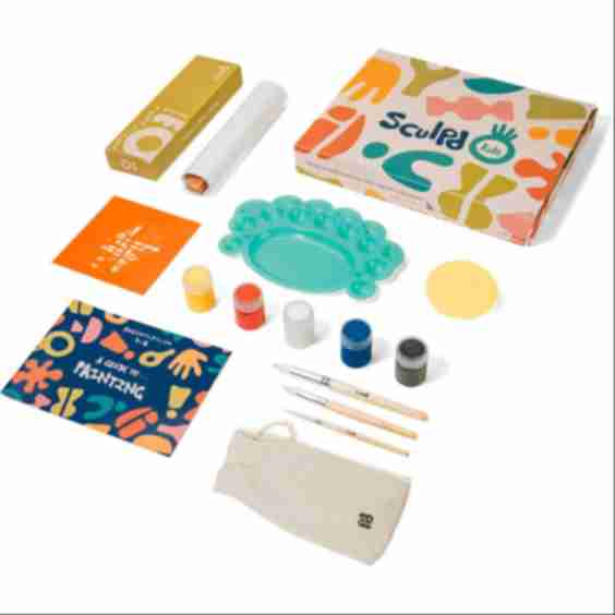 Mini Canvas Painting Kit