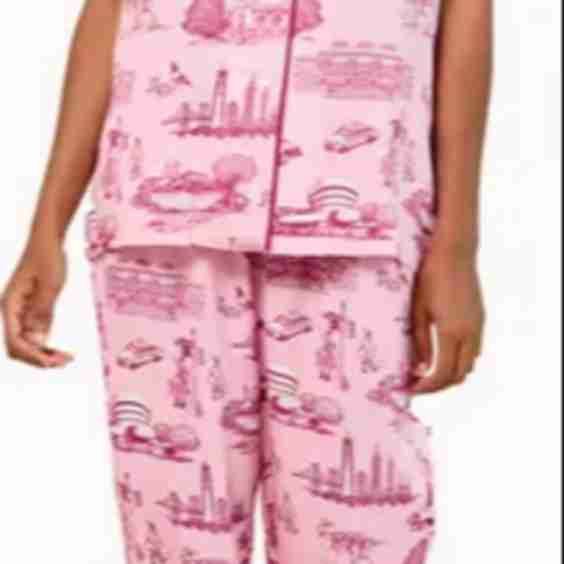 New York Toile Pajama Pants Set