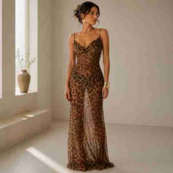 Ember Sheer Maxi Dress