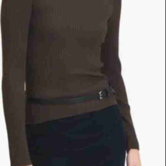 Mylo Ribbed Turtleneck Sweater