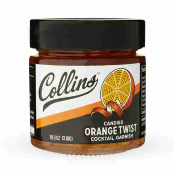 Candied Orange Twist in Syrup