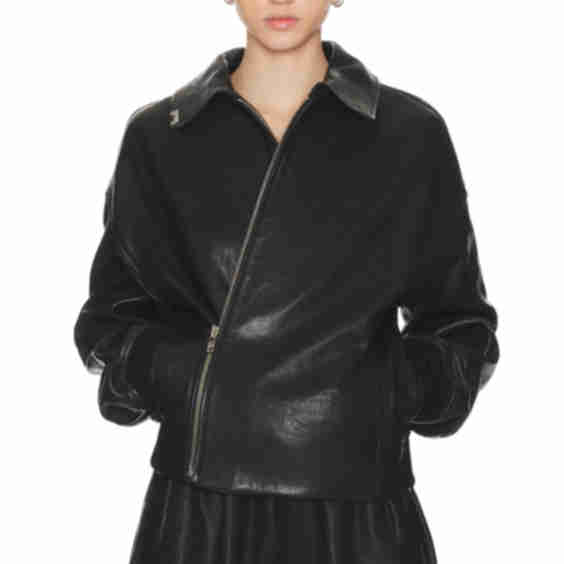 Wrap Flight Bomber Jacket