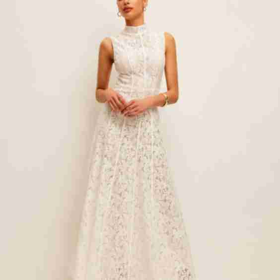Semi-Sheer Lace Dress