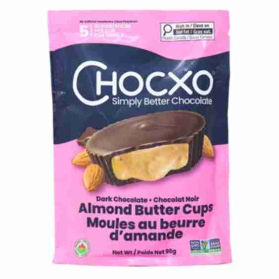 60% Dark Chocolate Almond Butter Cups, 98g