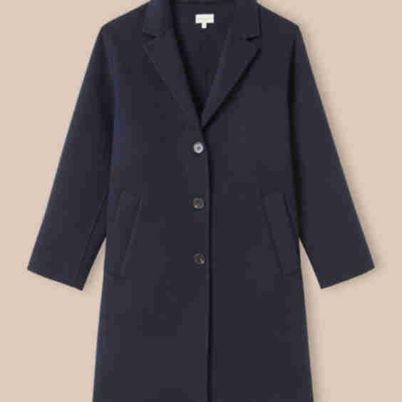 Double-Faced Wool Coat