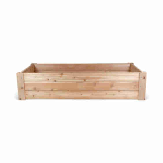 Cedar Raised Garden Bed - 3' x 6' x 16.5"