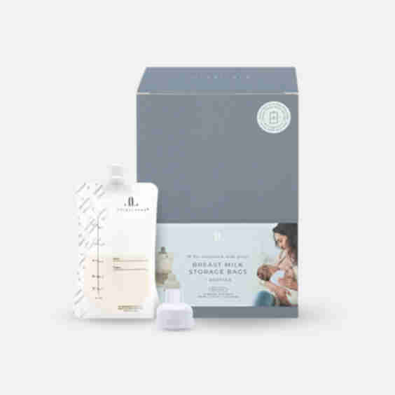 Breast Milk Storage Bags with Adapter
