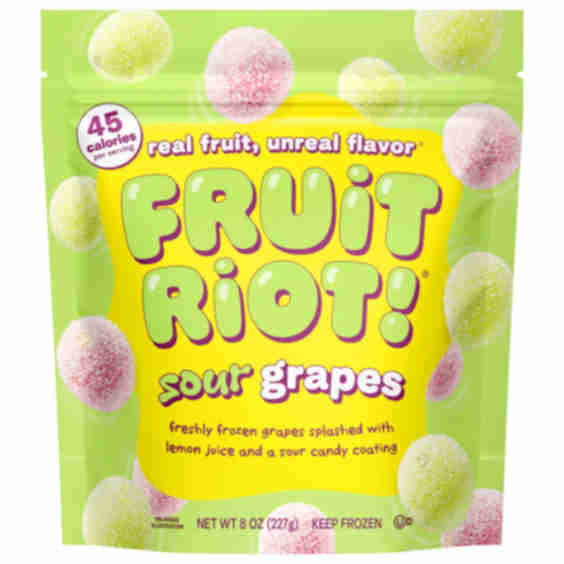 Sour Grapes Frozen Fruit Candy