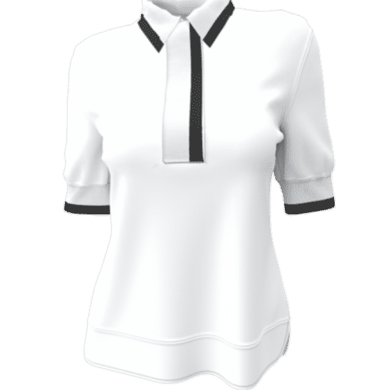 Short Sleeve Polo Top