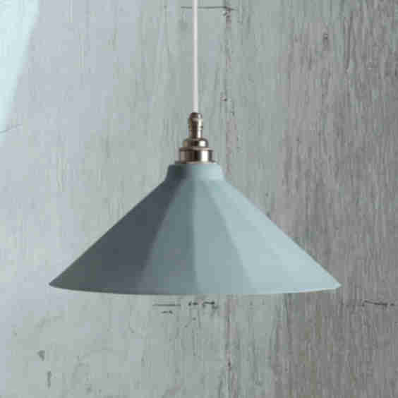 Adelaide Pale Delft Matte Fine Bone China Pendant