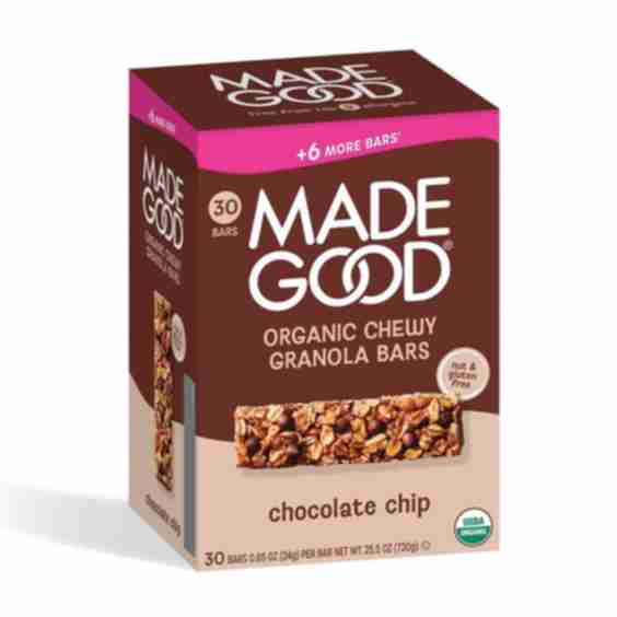 Chocolate Chip Granola Bars