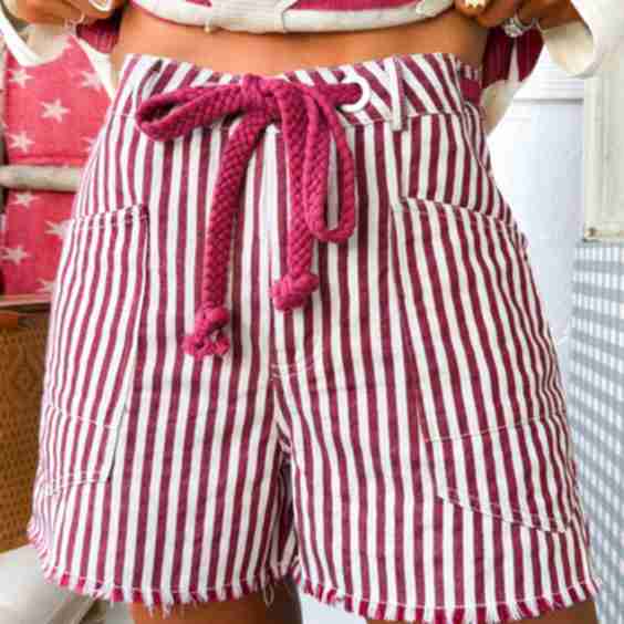 Bay Street Rope Tie Shorts