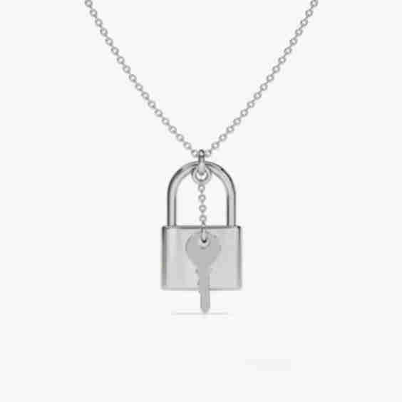 Lock & Key Necklace