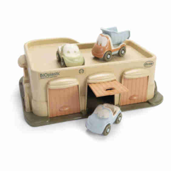 Bioplastic Garage With 3 Cars