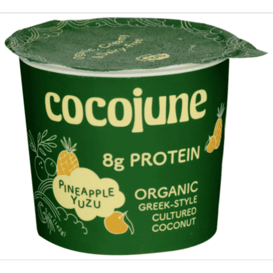 Organic Pineapple Yuzu Coconut Protein Yogurt