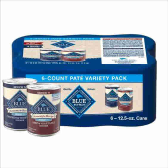 Homestyle Recipe Variety Pack Senior Natural Ingredients Beef Dinner & Chicken Dinner Canned Wet Dog Food