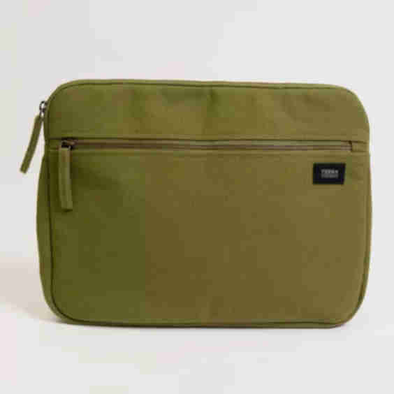 13" Organic Cotton Canvas Laptop Sleeve