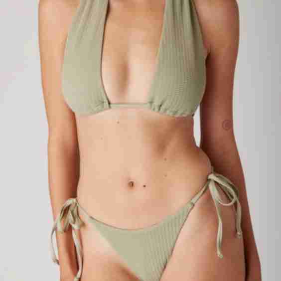 The Tied Up Bikini Top
