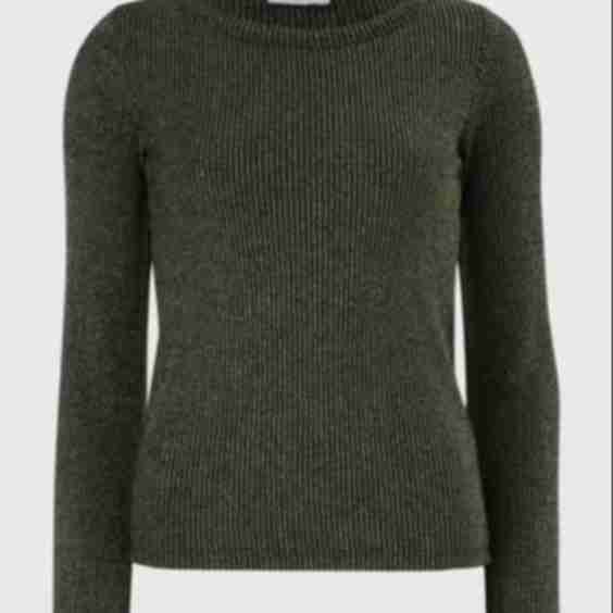 Black Long Sleeve Lurex Top