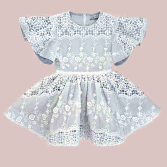 Dream Weaver Dress Lattice Roses