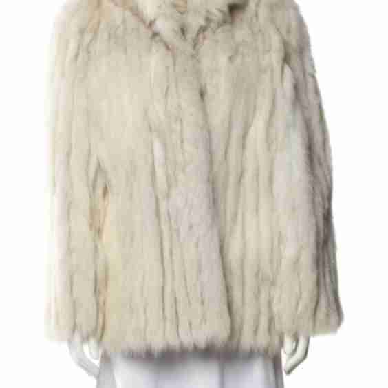 Stand Collar Fur Jacket