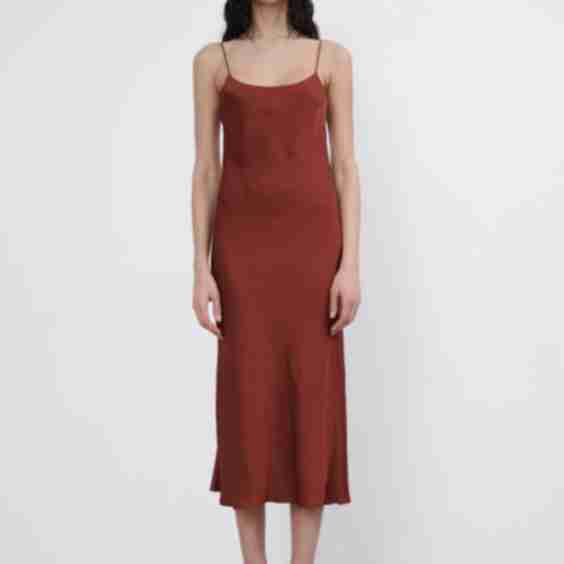 Backless Long Slip Dress