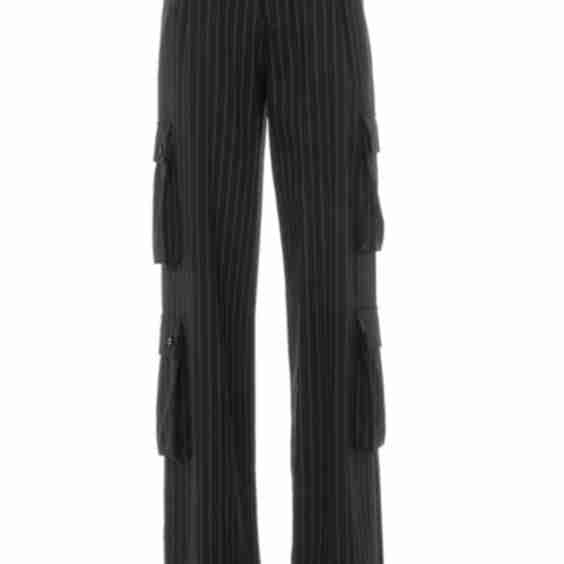 Pinstriped Cargo Pants