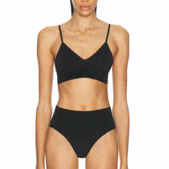 Low Show V Seamless Bralette