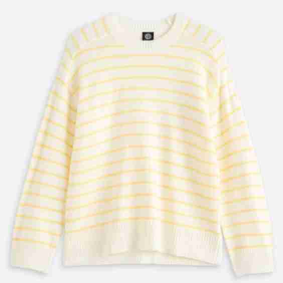 Maternity Crewneck Stripe Sweater
