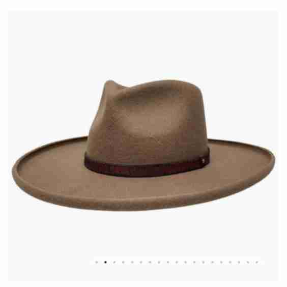 Hudson Pencil Rim Felt Fedora Hat