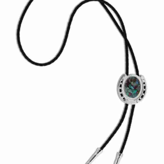 The Pioneer's Turquoise Bolo Tie Necklace
