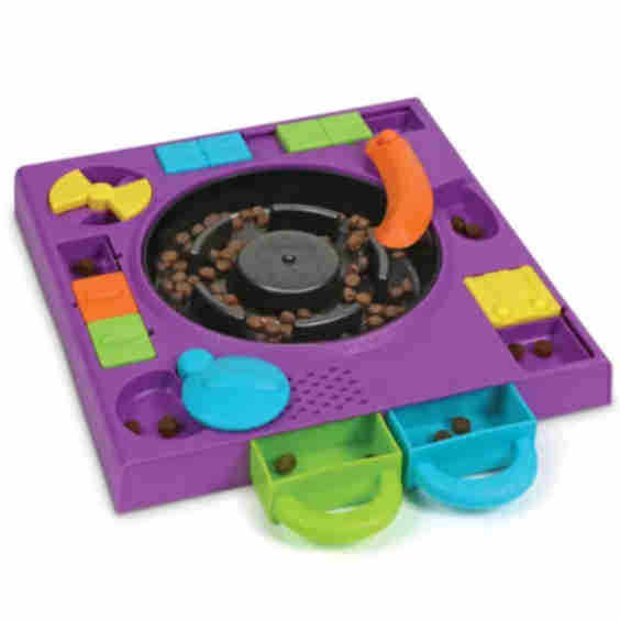 Dj Doggo Puzzle Feeder