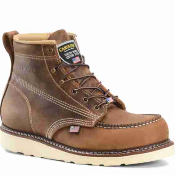 Amp Usa 6" Steel Toe Work Boot