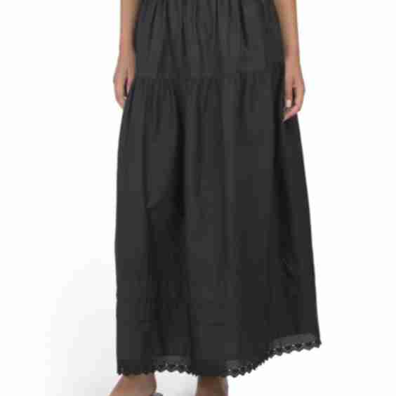 Beth Cotton Maxi Skirt