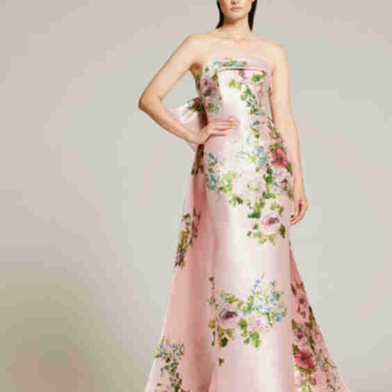 Strapless Gown