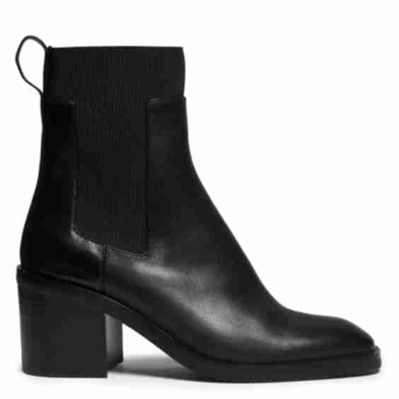 Alexa 70mm Leather Chelsea Boots
