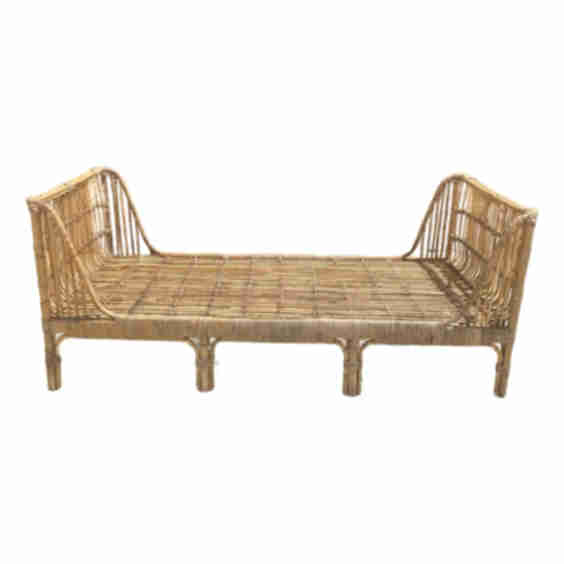Boho Chic Rattan Daybed