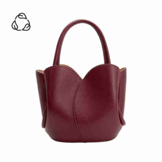 Tulip Recycled Vegan Top Handle Bag