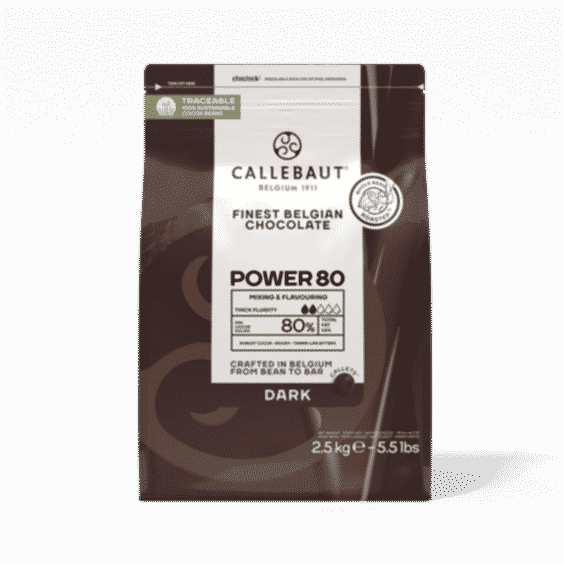 Dark Chocolate - Power 80 - 2.5kg Callets