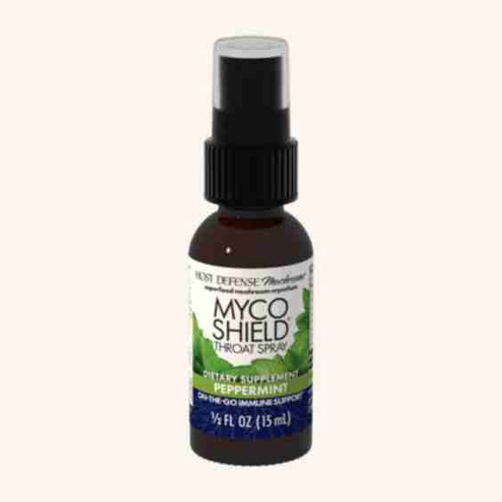 MycoShield Peppermint Throat Spray