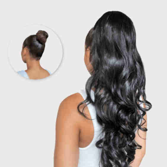 Maddy Extra Long Large Barrel Curl Ponytail Extension