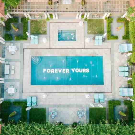 Wedding Floating Foam Letters