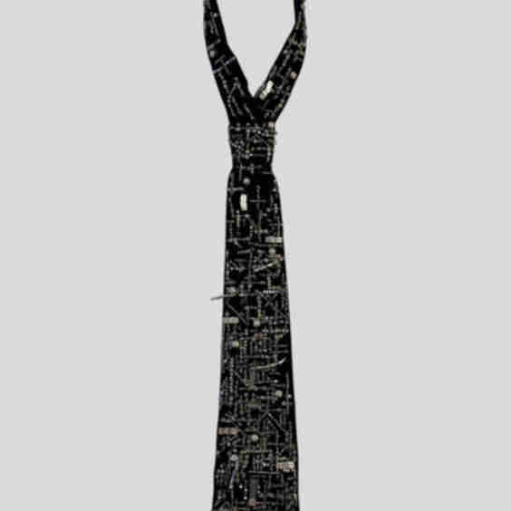 Scattered Crystal Classic Necktie