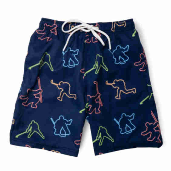 Hockey Swim Trunks