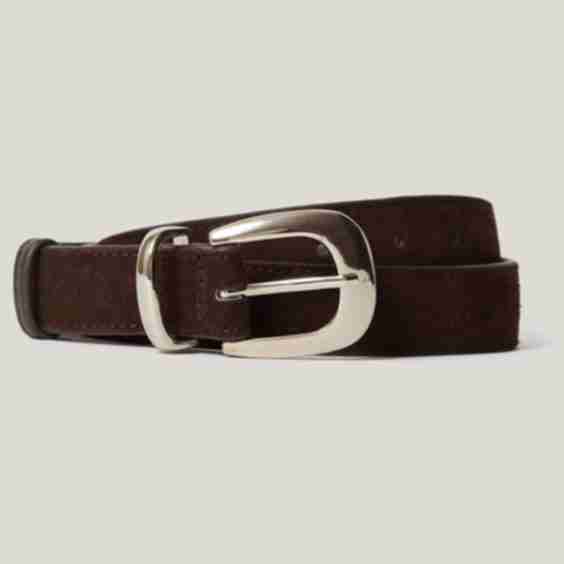 Jigsaw Suede Western Belt