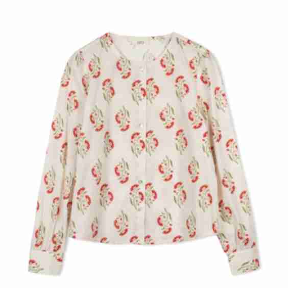 Boho Floral Blouse